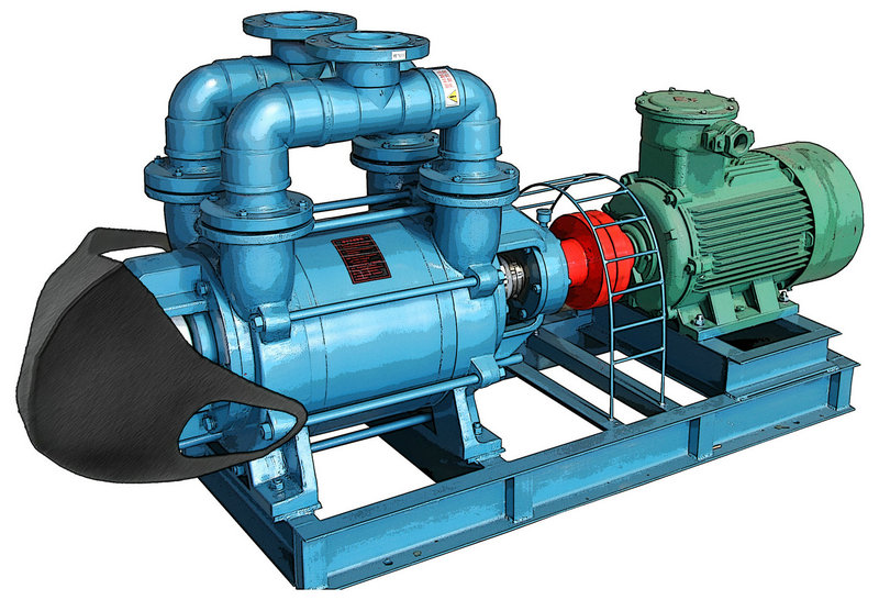 ＃抗疫行動＃今天你帶口罩了嗎？-水環(huán)式真空泵